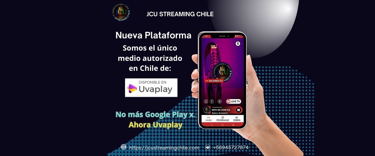 JCU STREAMING CHILE - UVAPLAY - PUBLICIDAD 3 (1200 x 500 px) JCU STREAMING CHILE - UVAPLAY - PUBLICIDAD 3 (1200 x 500 px)