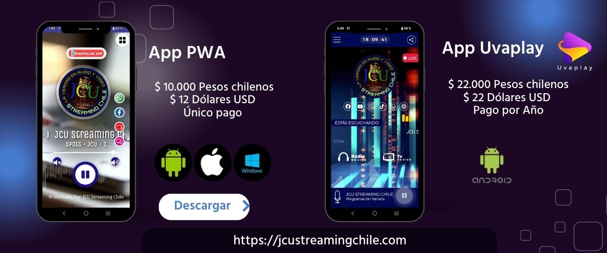 JCU STREAMING CHILE - APP PWA UVAPLAY JCU STREAMING CHILE - APP PWA UVAPLAY